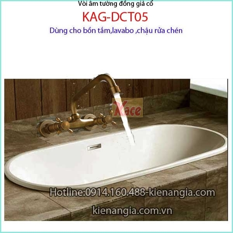 Vòi âm tường bồn tắmlavabochậu rửa KAG-DCT05