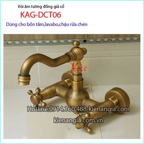 Vòi âm tường bồn tắmlavabochậu rửa KAG-DCT06
