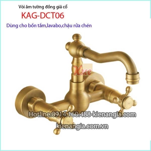 Vòi âm tường bồn tắmlavabochậu rửa KAG-DCT06