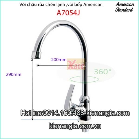 Vòi bếp lạnh American standard A7054J