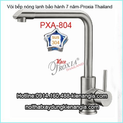 Vòi bếp SUS 304 nóng lạnh Proxia Thailand-PXA-804