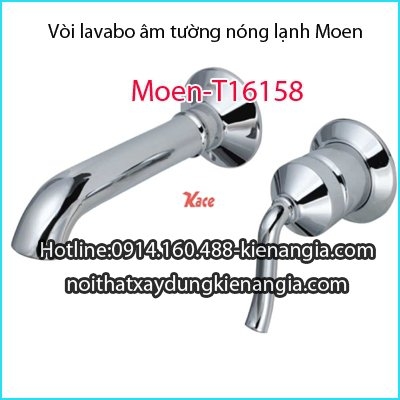 Vòi bồn tắm âm tườngvòi lavabo âm tường Moen-T16158