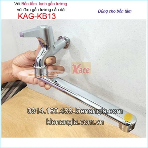 Vòi bồn tắm lạnh gắn tường KAG-KB13