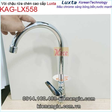 Vòi chậu rửa chén lạnh Luxta Korea KAG-LX558