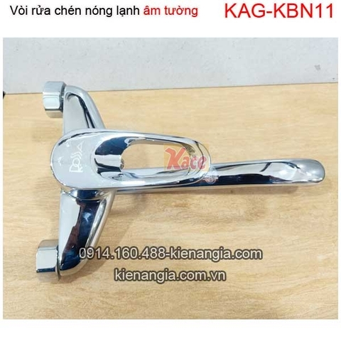 Vòi rửa chén âm tường nóng lạnh,vòi bồn tắm KAG-KBN11