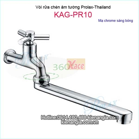 Vòi rửa chén lạnh âm tường.vòi xả bồn tắm Prolax Thailand KAG-PR10