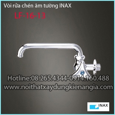 Vòi rửa chén âm tườngvòi xả bồn tắm INAX LF16-13