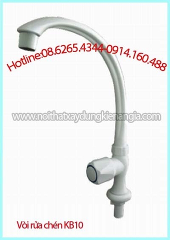 Vòi rửa chén bằng nhựa giá rẻ KAG-KB10