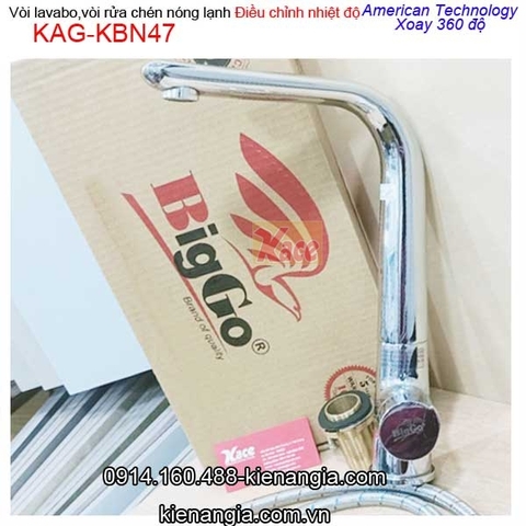 Vòi rửa chén điều chỉnh nhiệt độ KAG-KBN47