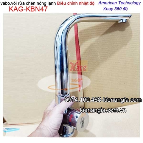 Vòi rửa chén điều chỉnh nhiệt độ KAG-KBN47