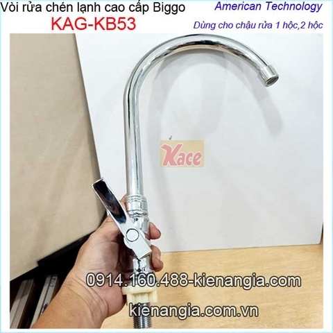 Vòi rửa chén lạnh cao cấp Biggo KAG-KB53