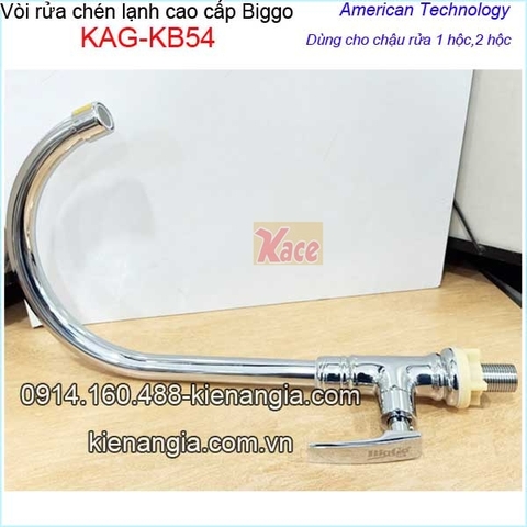 Vòi rửa chén lạnh cao cấp Biggo KAG-KB54