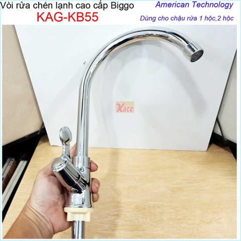 Vòi rửa chén lạnh cao cấp Biggo KAG-KB55