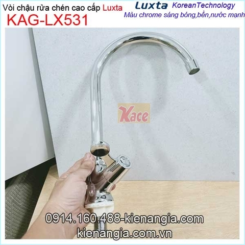 Vòi rửa chén lạnh cao cấp Luxta rẻ KAG-LX531