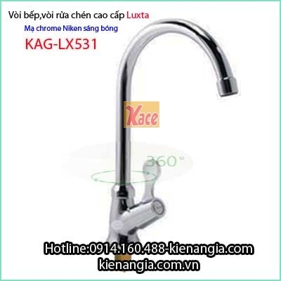 Vòi rửa chén lạnh cao cấp Luxta rẻ KAG-LX531