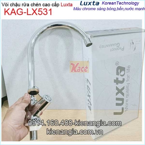 Vòi rửa chén lạnh cao cấp Luxta rẻ KAG-LX531