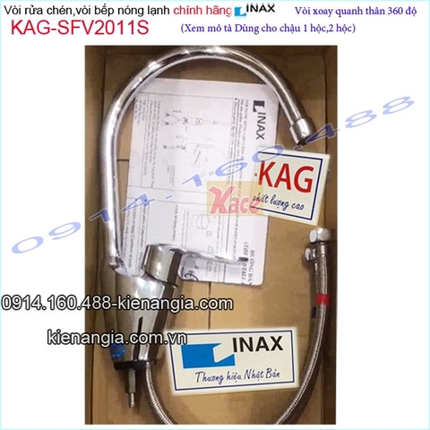 Vòi rửa chén nóng lạnh INAX SFV-2011S