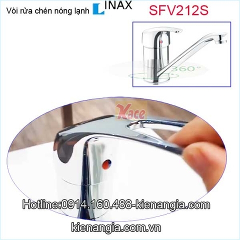 Vòi rửa chén nóng lạnh INAX SFV-212S