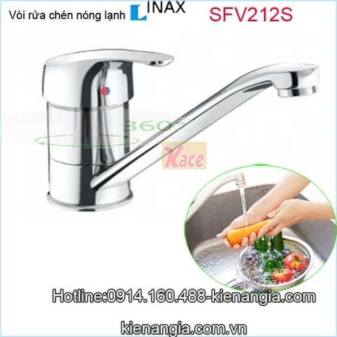 Vòi rửa chén nóng lạnh INAX SFV-212S