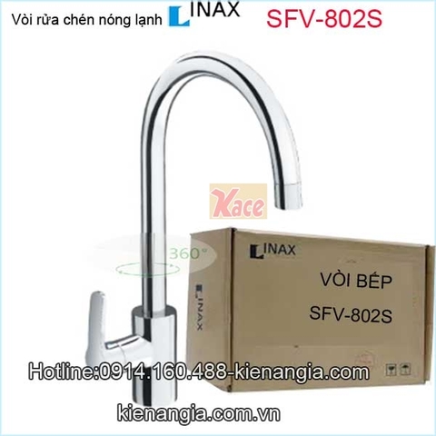 Vòi rửa chén nóng lạnh INAX SFV-802S