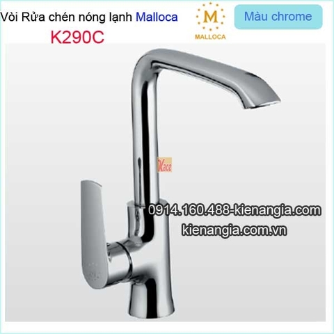 Vòi rửa chén nóng lạnh Malloca-K290C