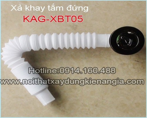 Xả bồn tắm đứngbộ xả khay tắm kính KAG-XBT05