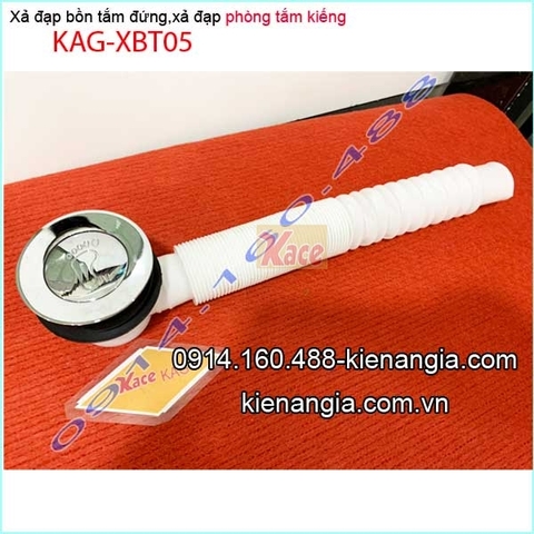 Xả bồn tắm đứngbộ xả khay tắm kính KAG-XBT05