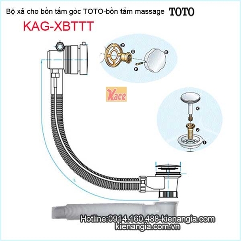 Xả dùng cho bồn tắm ToTo KAG-XBTTT