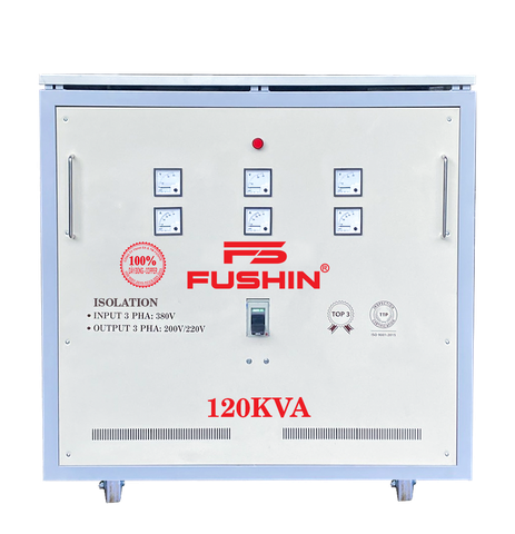 Biến áp 3 Pha cách ly 120KVA 380V/220V - DÂY ĐỒNG