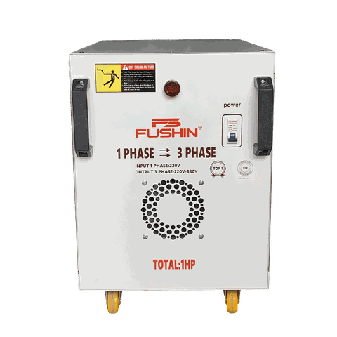 Biến áp 1 pha ra 3 pha 380V - 1HP FUSHIN