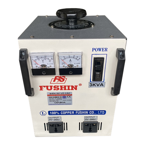 Biến Áp Vô Cấp 1 Pha 3KVA