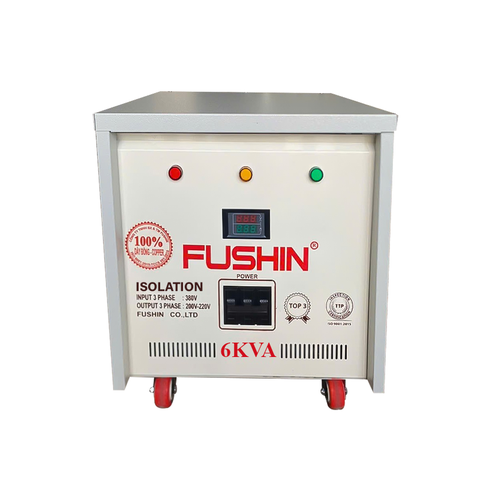 Biến áp 3 Pha cách ly 6KVA 380V/220V - DÂY ĐỒNG