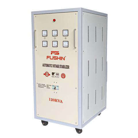 Ổn áp 3Pha 120KVA Dải 260V~430V ra 380V