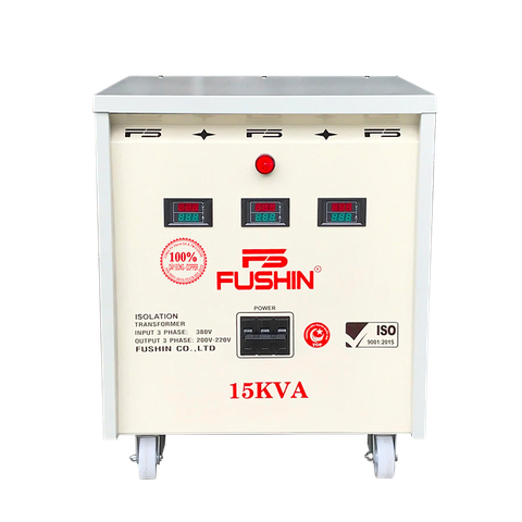 Biến áp 3 Pha cách ly 15KVA 380V/220V - DÂY ĐỒNG