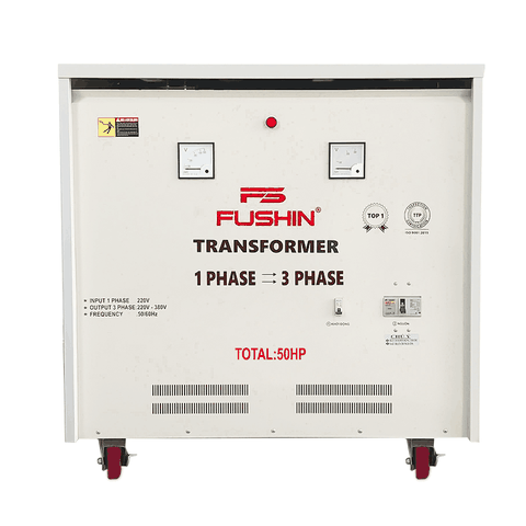 Biến áp 1 pha ra 3 pha 380V - 50HP FUSHIN
