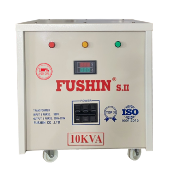 Biến Áp 3 Pha 10KVA Tự Ngẫu 380V/220V - Dây Đồng