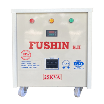 Biến Áp 3 Pha 25KVA Tự Ngẫu 380V/220V - Dây Đồng