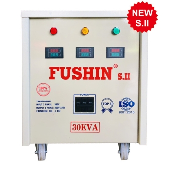 Biến Áp 3 Pha 30KVA Tự Ngẫu 380V/220V - Dây Đồng