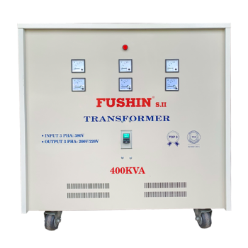 Biến Áp 3 Pha 400KVA Tự Ngẫu 380V/220V - Dây Đồng