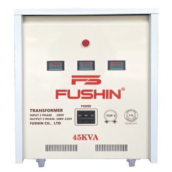 Biến Áp 3 Pha 45KVA Tự Ngẫu 380V/220V