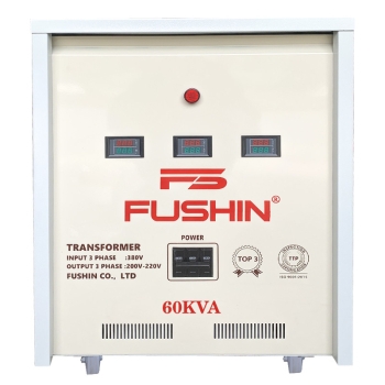 Biến Áp 3 Pha 60KVA Tự Ngẫu 380V/220V