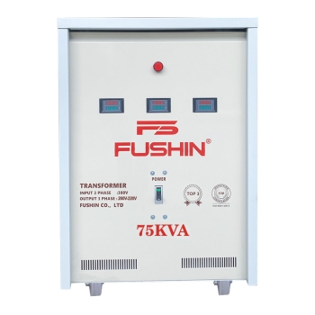 Biến Áp 3 Pha 75KVA Tự Ngẫu 380V/220V