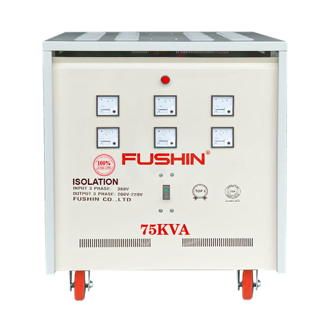 Biến áp 3 Pha cách ly 75KVA 380V/220V - DÂY ĐỒNG