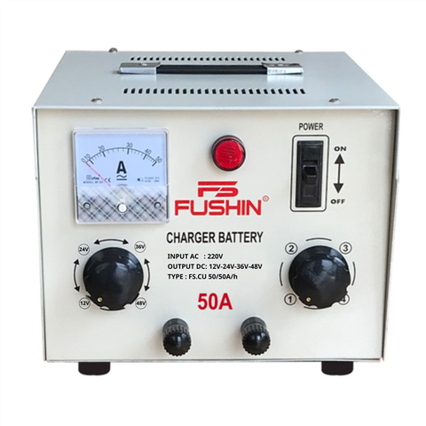 Sạc Tăng Giảm 50A (12~48V) - Dây Đồng