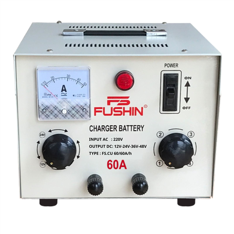 Sạc Tăng Giảm 60A (12-24V) - Dây Đồng