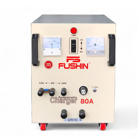 Sạc Tự Động 80A (12-24V) - Dây Đồng