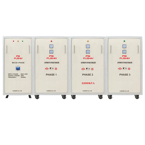 Ổn Áp 3 Pha 1200KVA (260V~430V) ra 380V