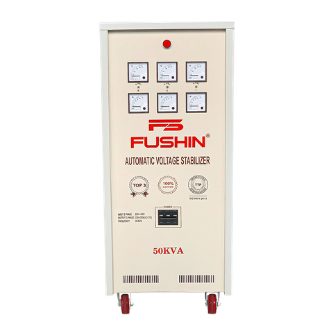 Ổn áp 3Pha 50KVA Dải 260V~430V ra 220V-380V
