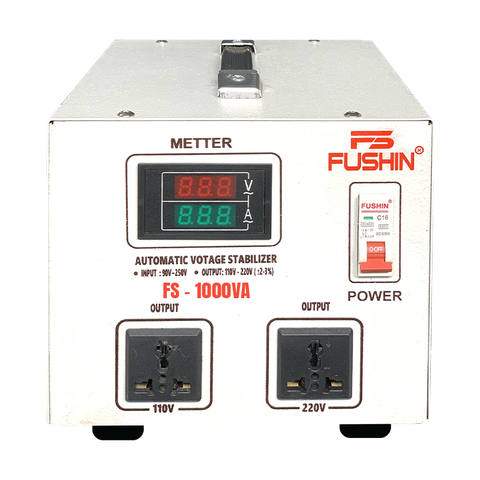 Ổn áp 1 Pha 1KVA điện áp dải 90V~250V