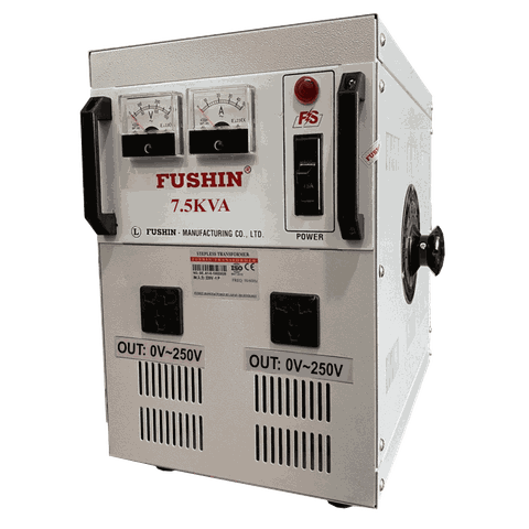 Biến Áp Vô Cấp 1 Pha 7.5KVA